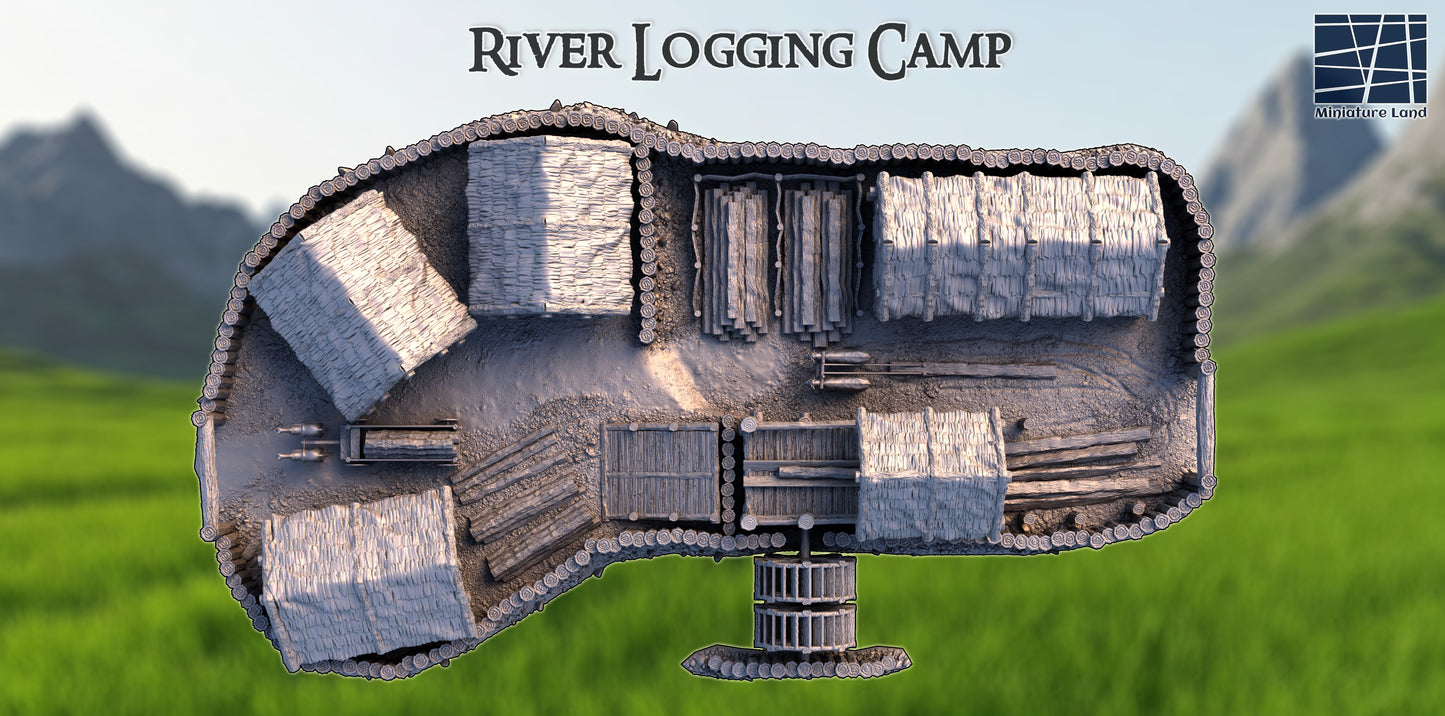 River Logging Camp