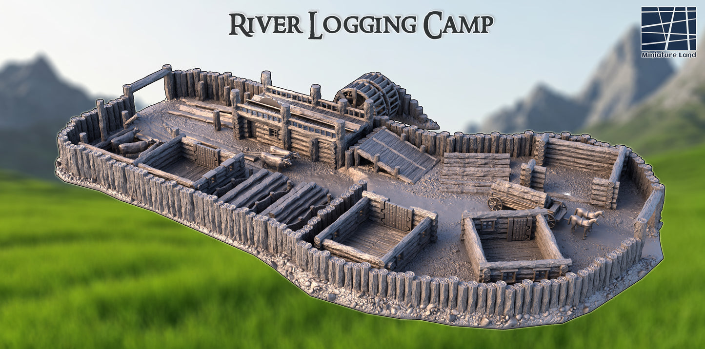 River Logging Camp