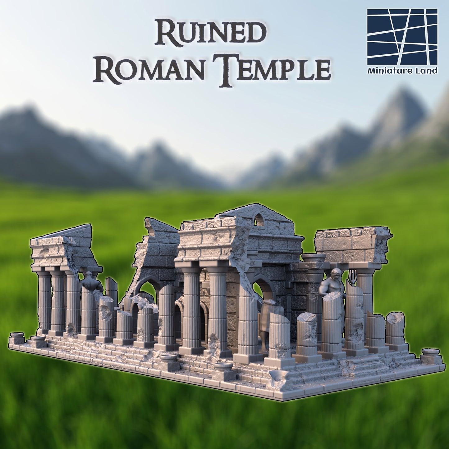 Ruined Roman Temple