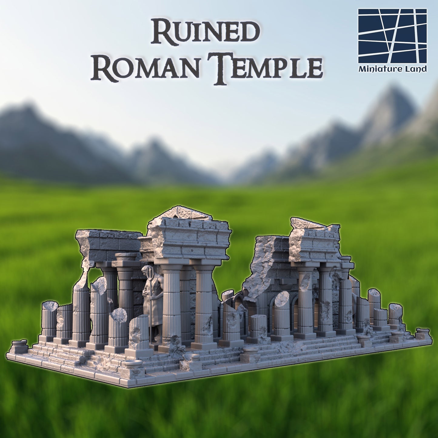 Ruined Roman Temple