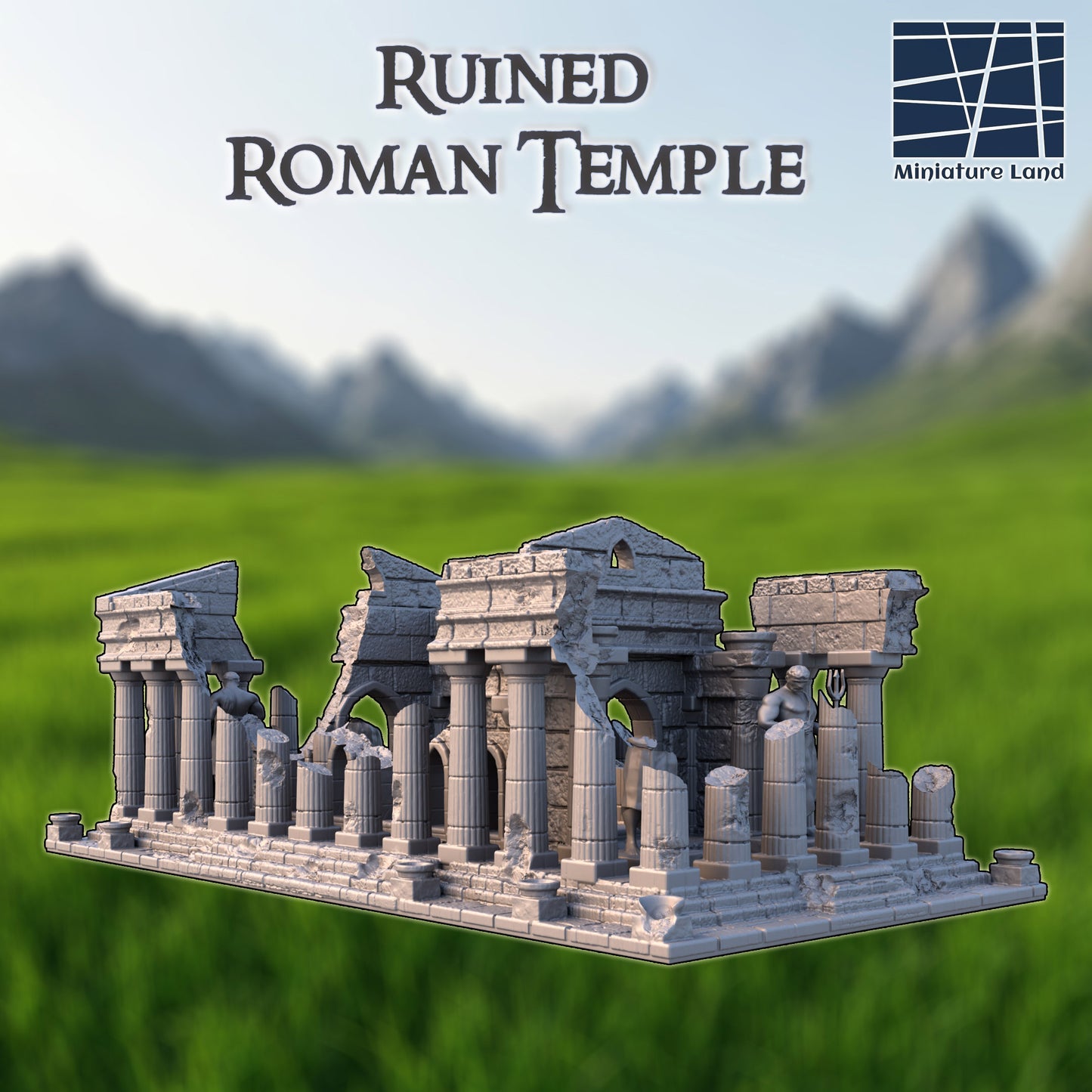 Ruined Roman Temple
