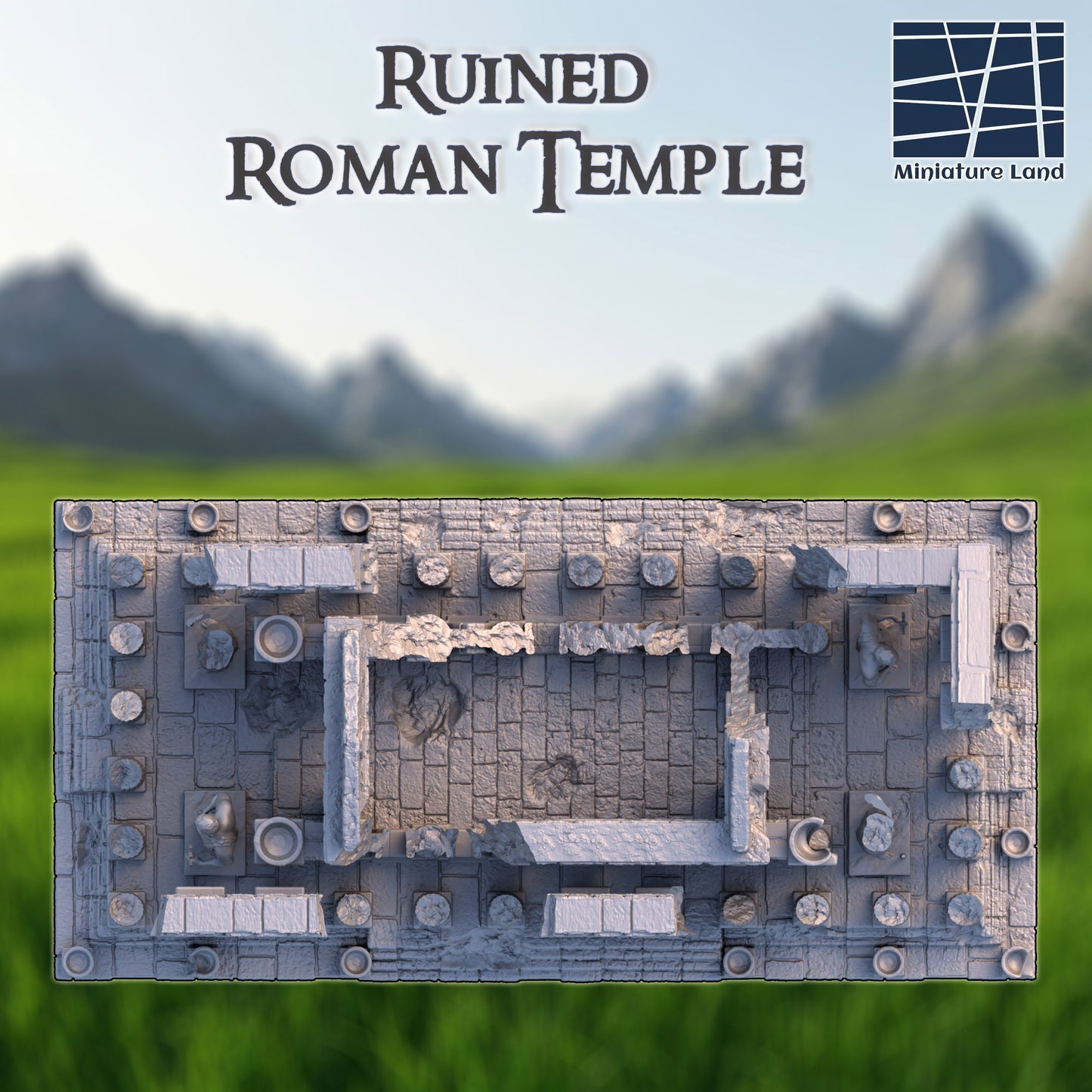 Ruined Roman Temple