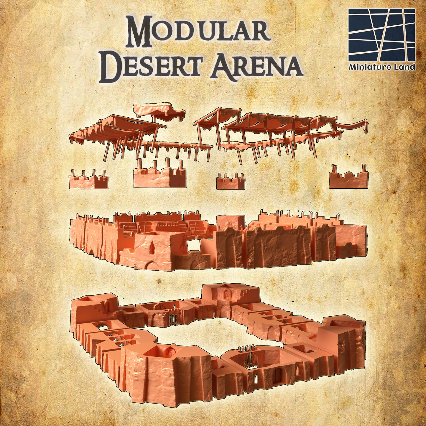 Modular Desert Arena