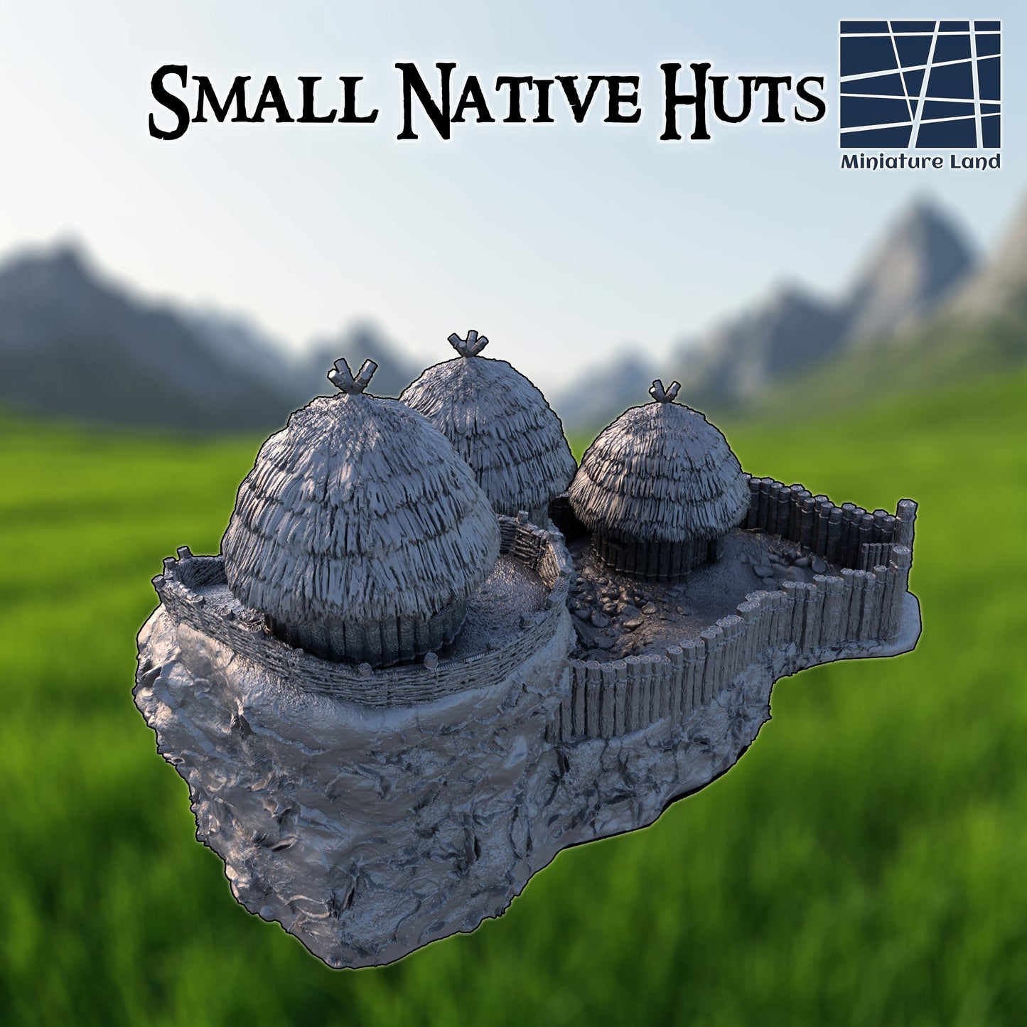 Small Native Huts