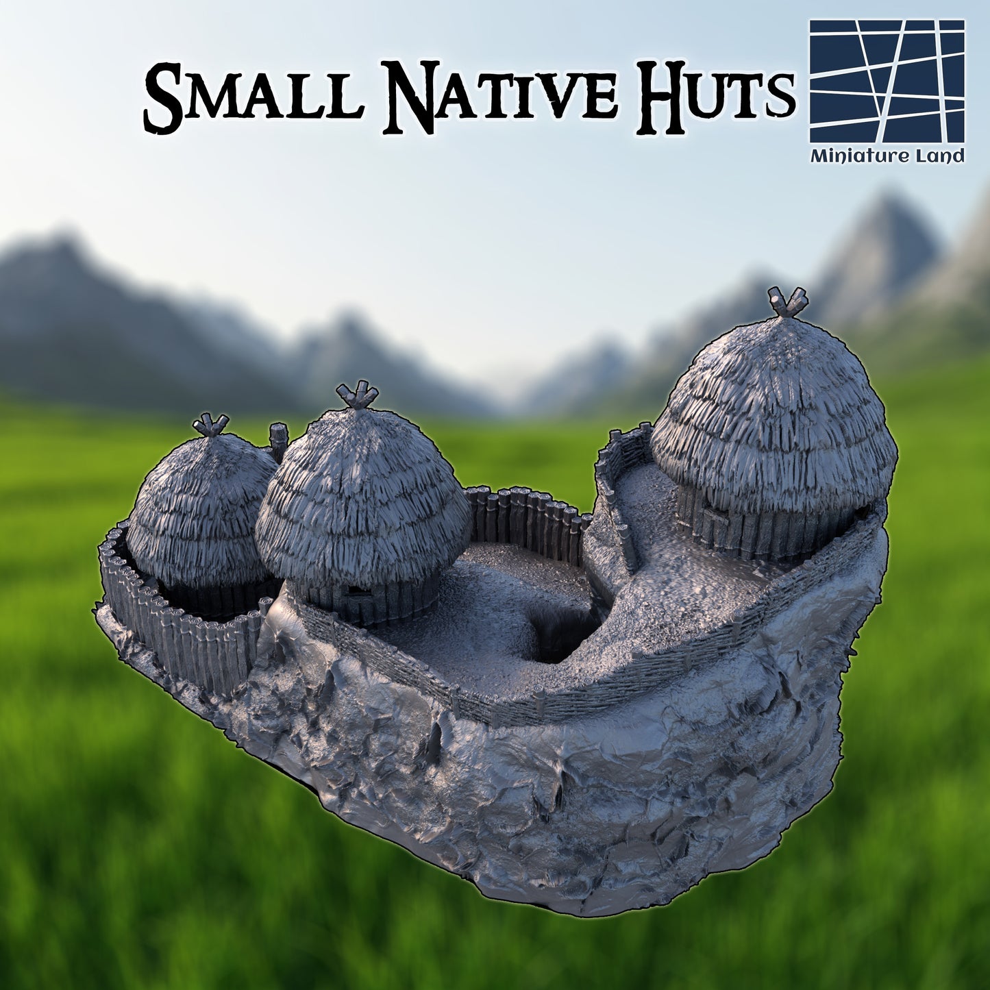 Small Native Huts