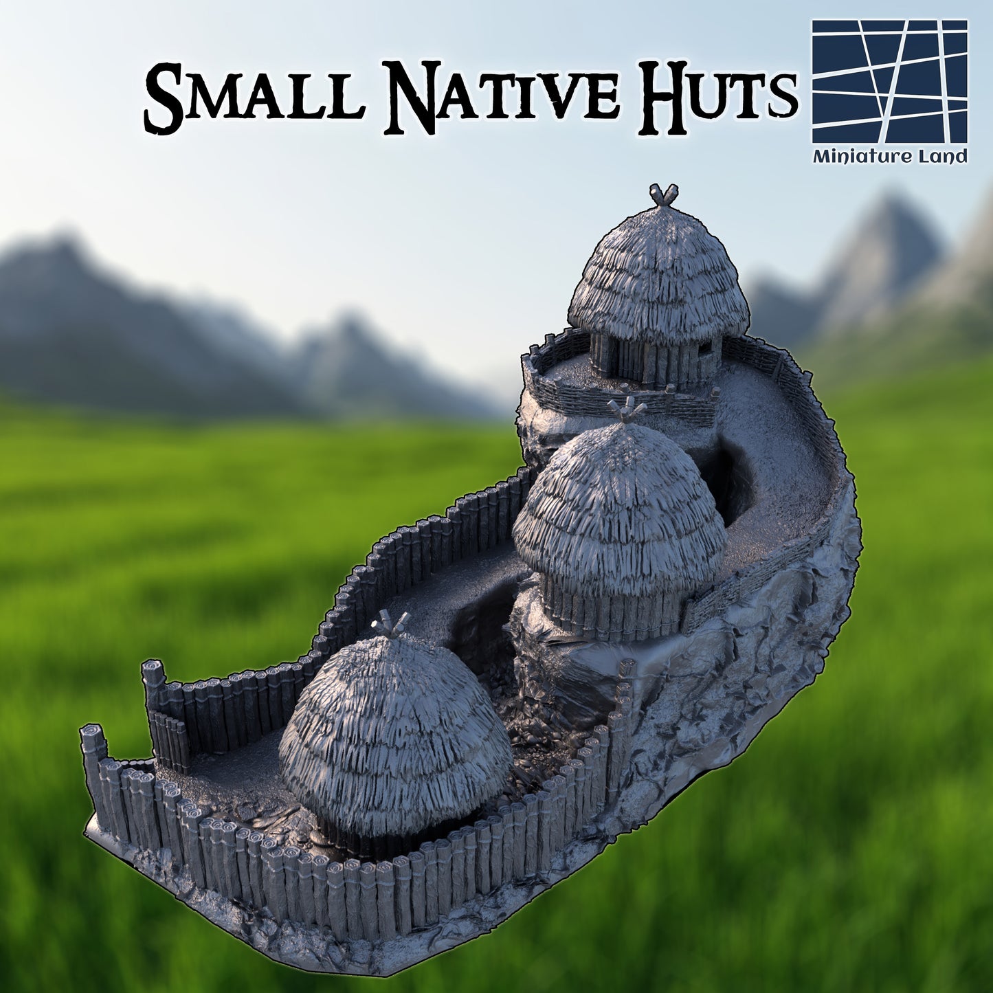 Small Native Huts