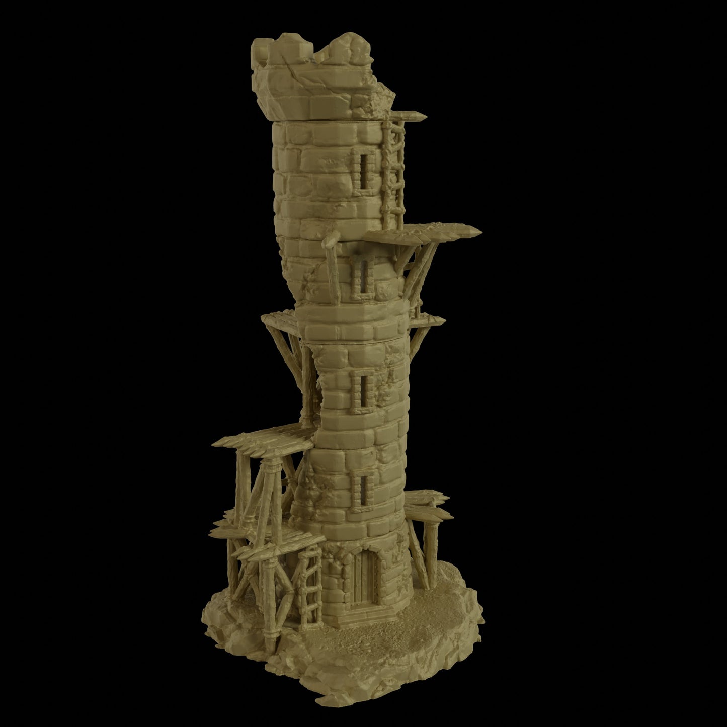 Infested Lookout Tower - Tabletop Terrain