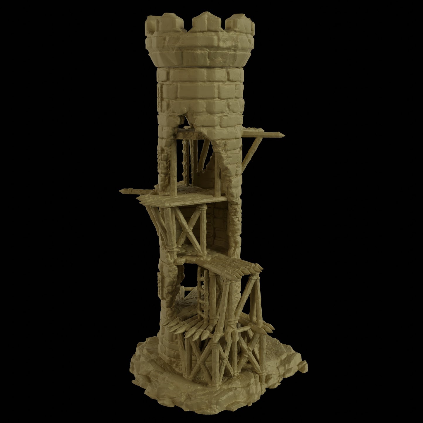 Infested Lookout Tower - Tabletop Terrain