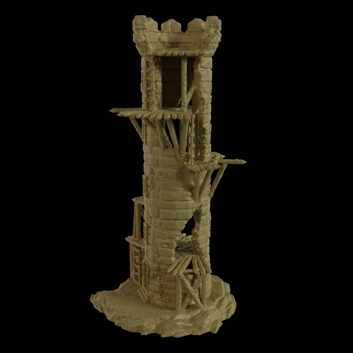 Infested Lookout Tower - Tabletop Terrain