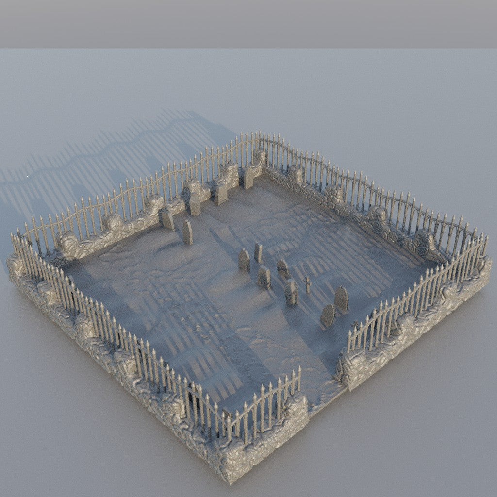 Small Graveyard - Tabletop Terrain