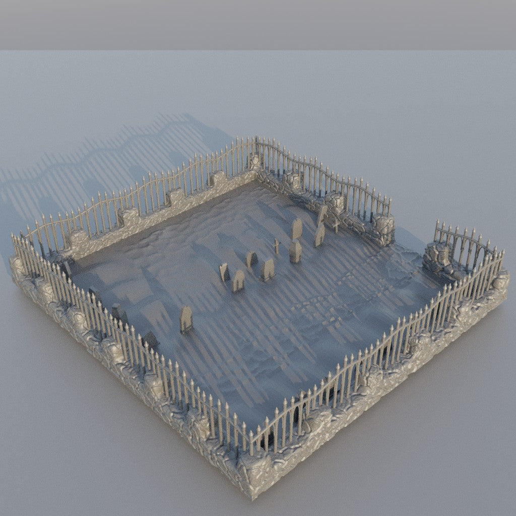 Small Graveyard - Tabletop Terrain