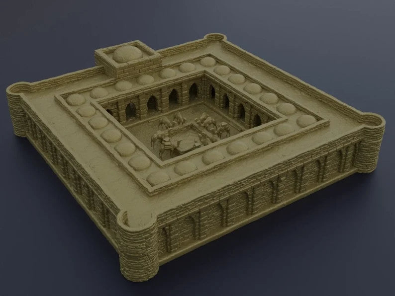 Desert Caravanserai | Desert Terrain | Miniatureland