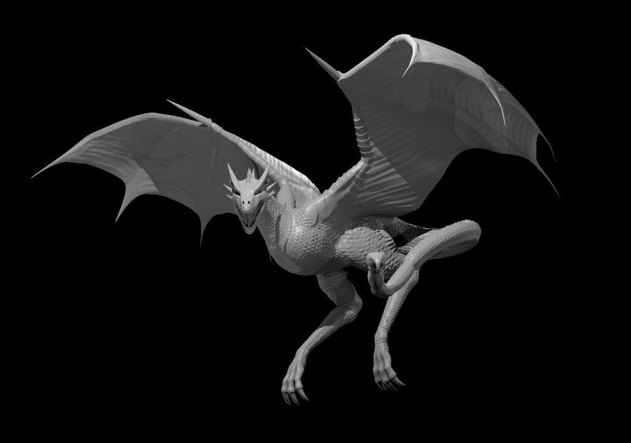 Deep Drake | Wargame Miniature