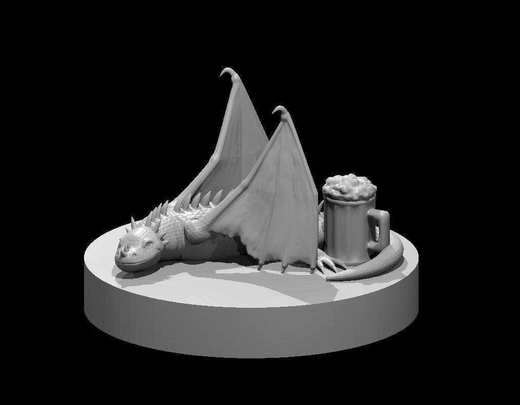 Alehouse Drake | Wargame Miniature | Drunken Drake