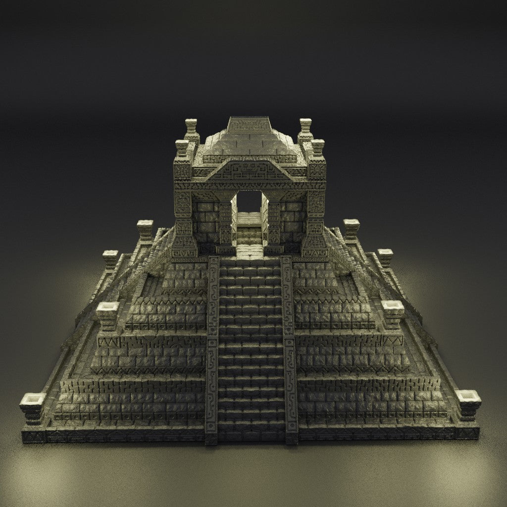 Small Jungle Temple - Tabletop Terrain