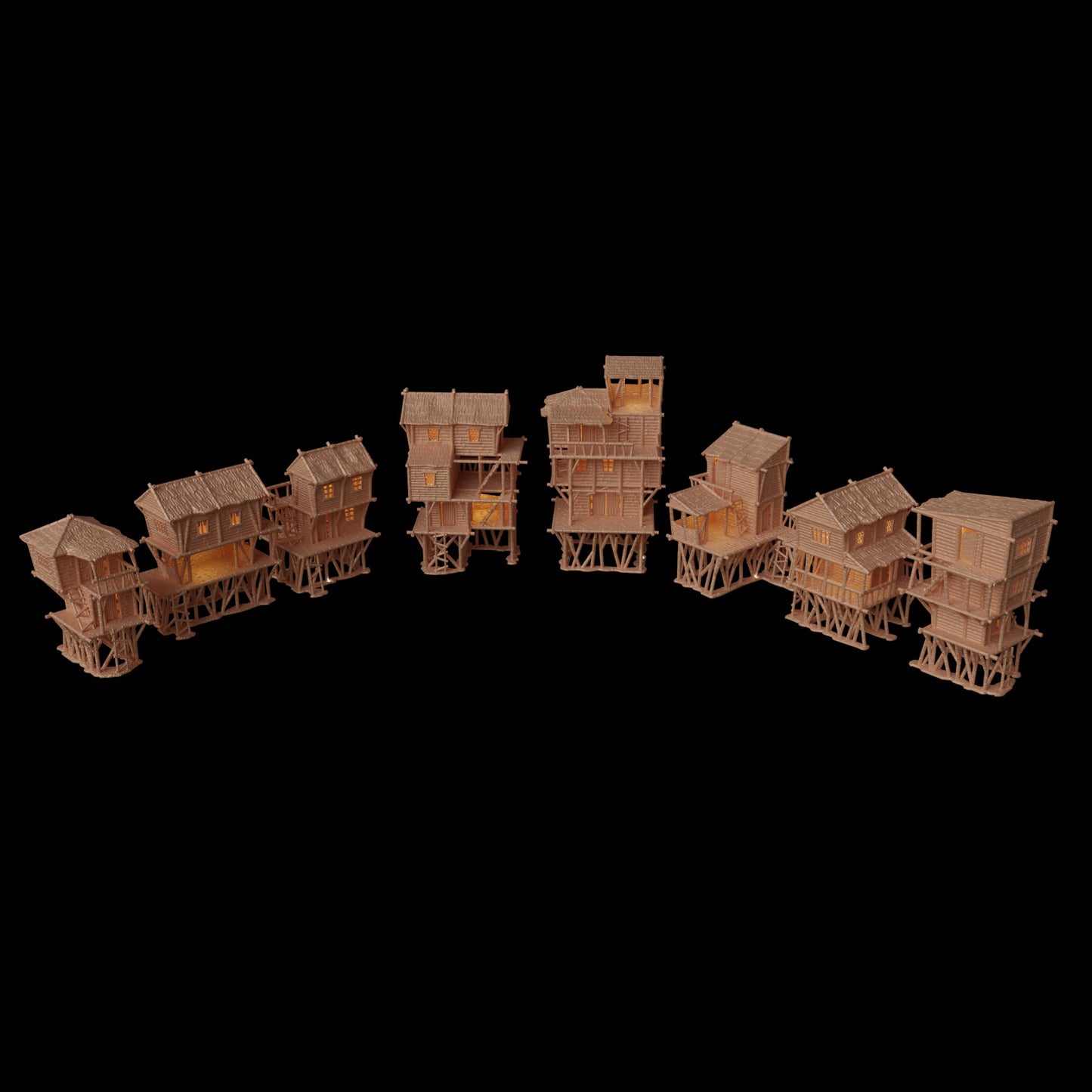 Marsh Settlement - Tabletop Terrain