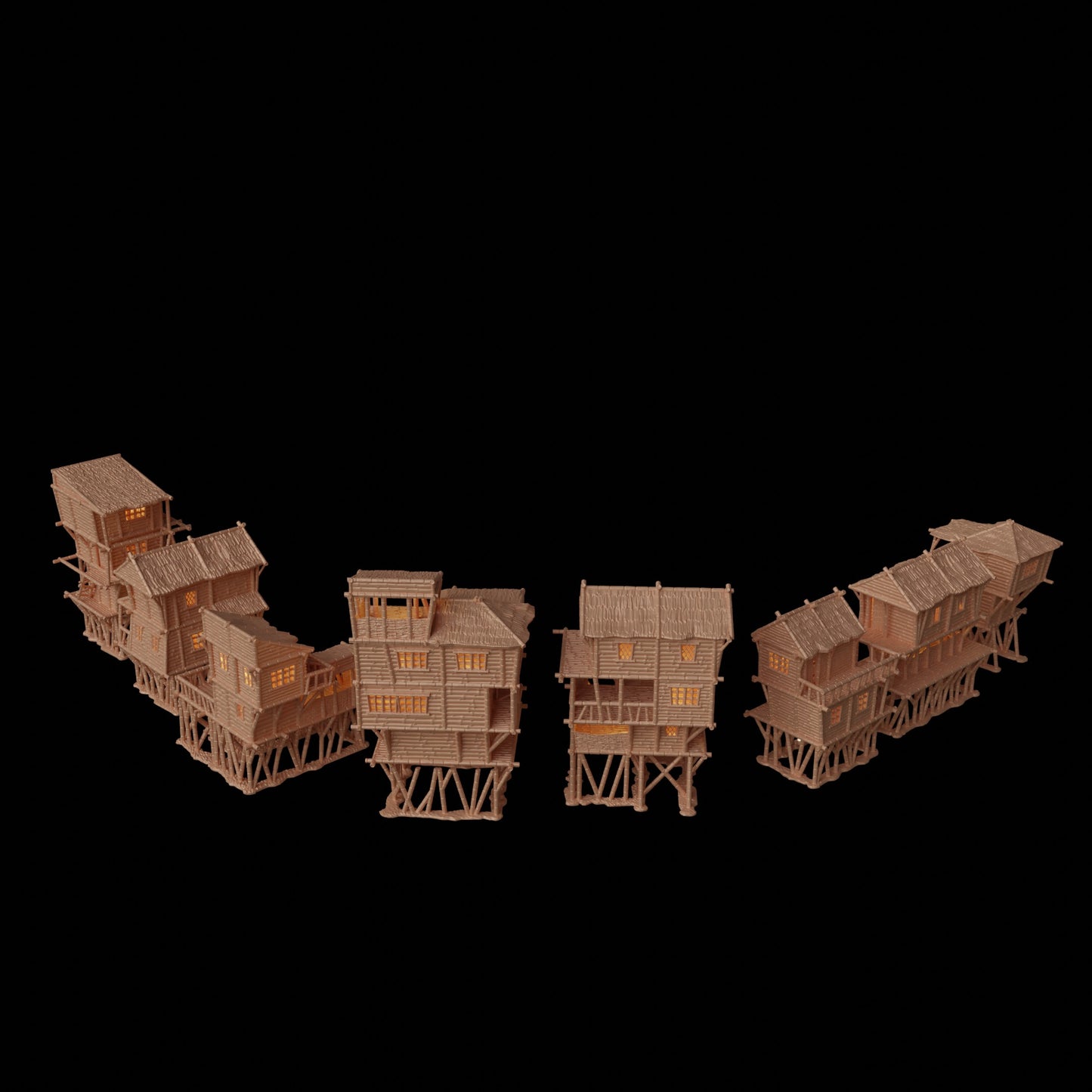 Marsh Settlement - Tabletop Terrain