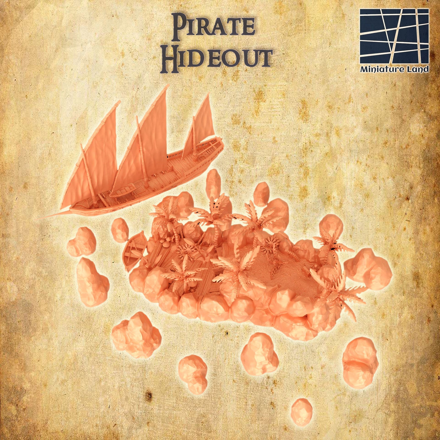Pirate Hideout - Tabletop Terrain