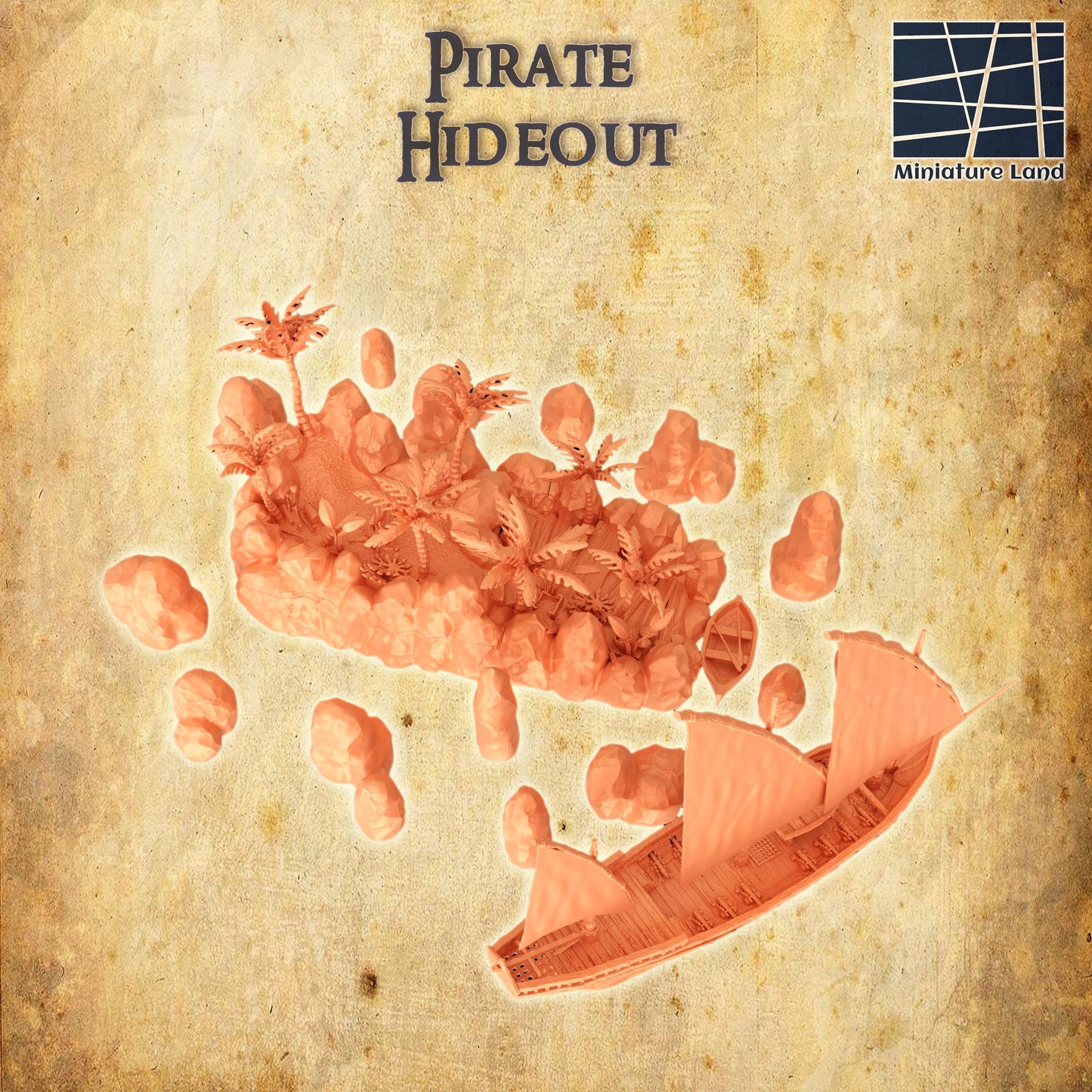 Pirate Hideout - Tabletop Terrain