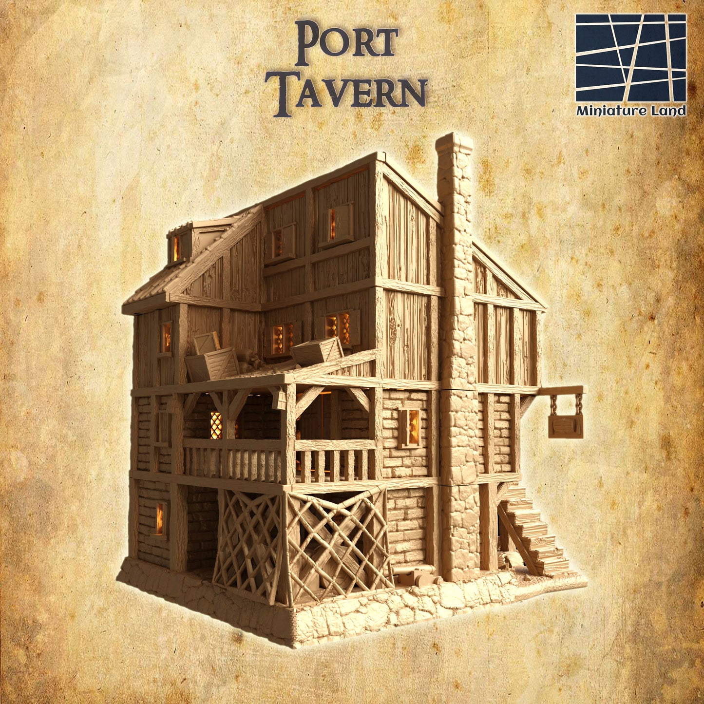 Port Tavern - Tabletop Terrain