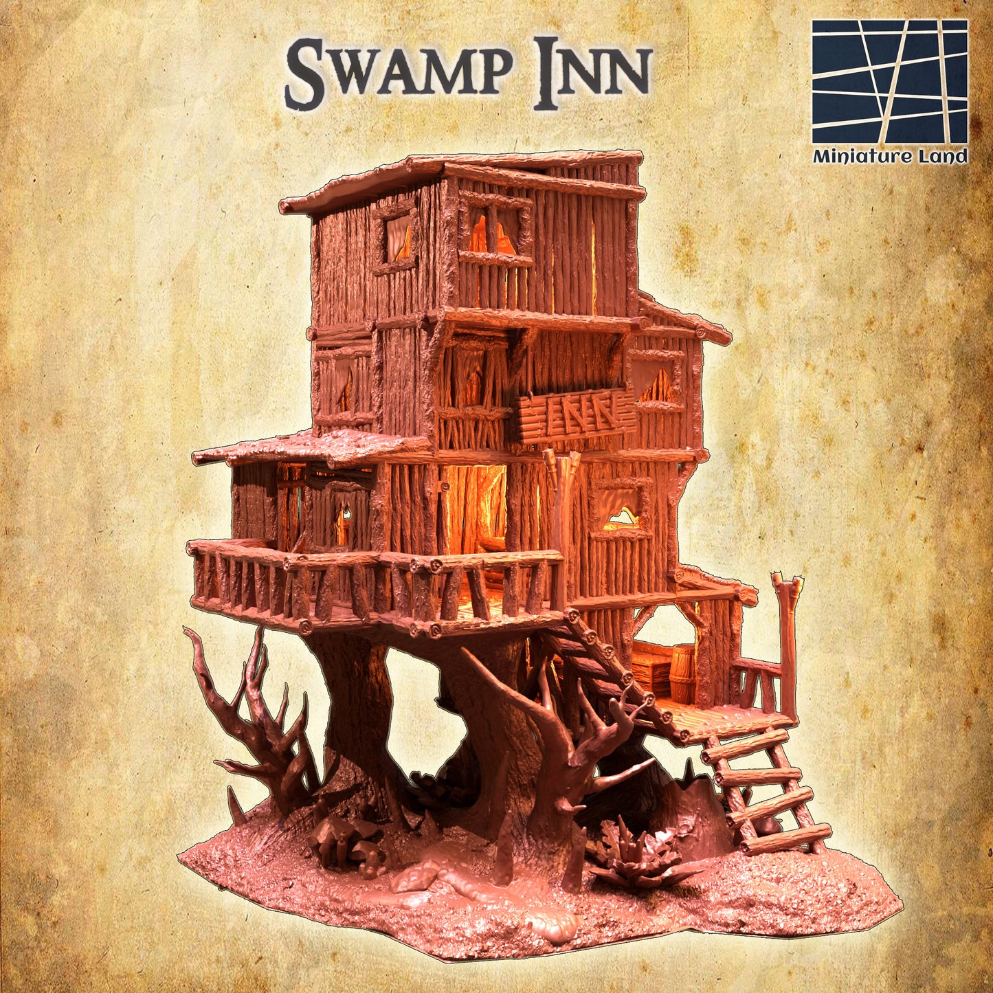 Swamp Inn - Tabletop Terrain