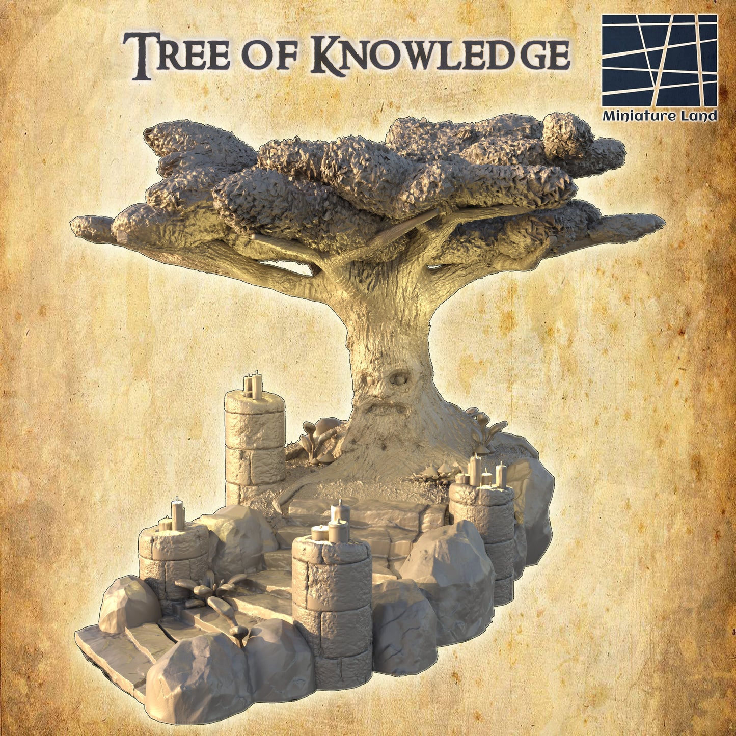 Tree of Knowledge - Tabletop Terrain