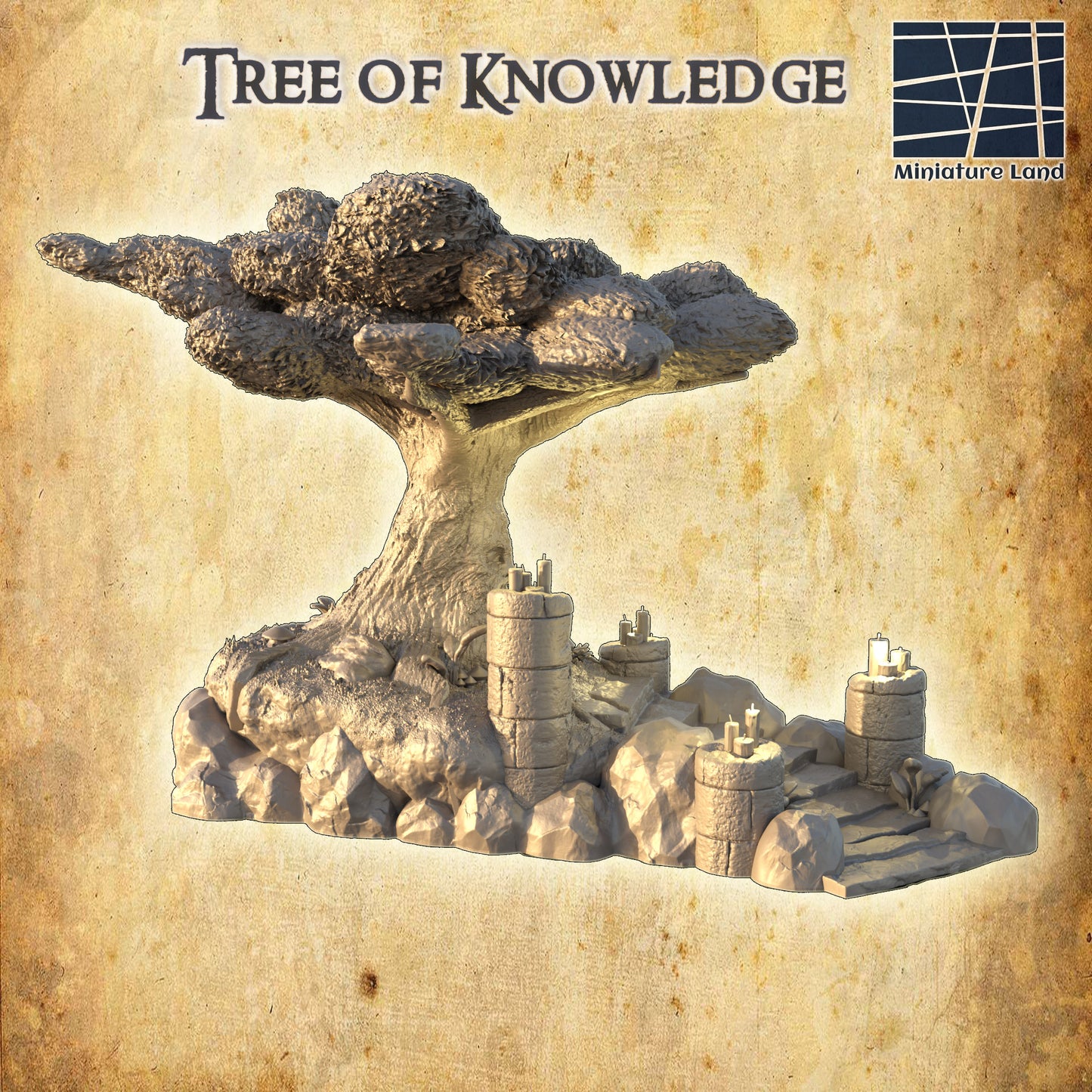 Tree of Knowledge - Tabletop Terrain