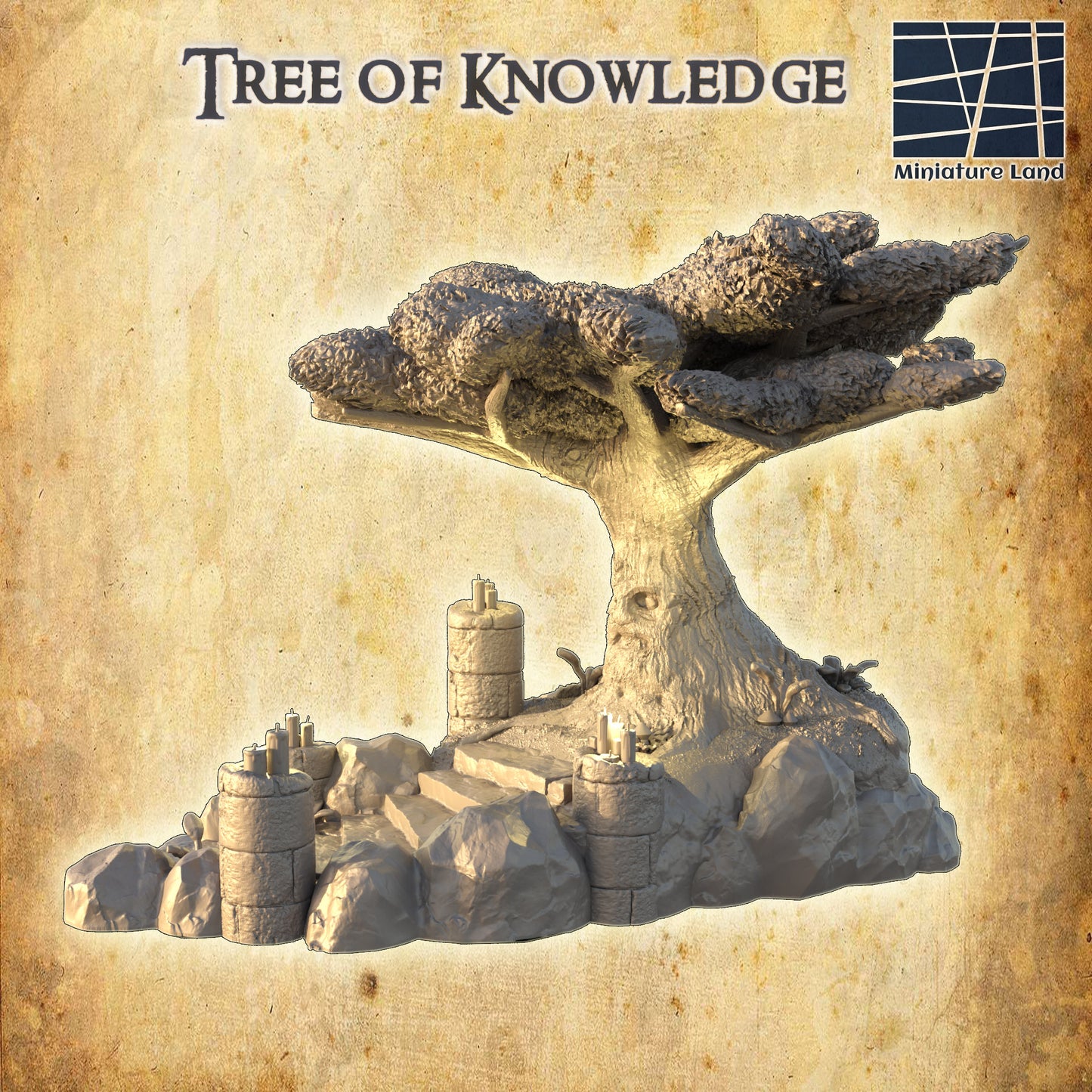 Tree of Knowledge - Tabletop Terrain