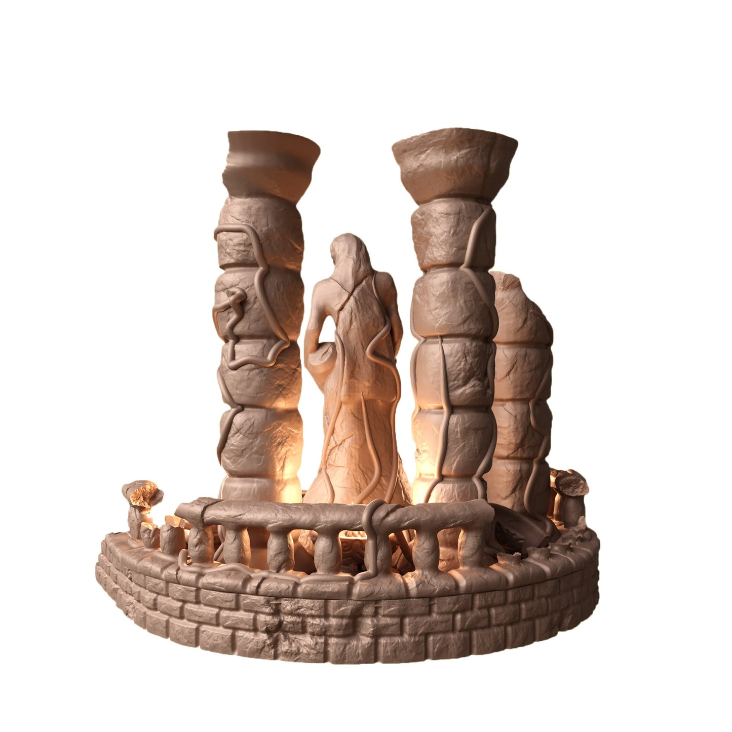 Shrine of Life DnD Terrain, DnD Shrine, MiniatureLand