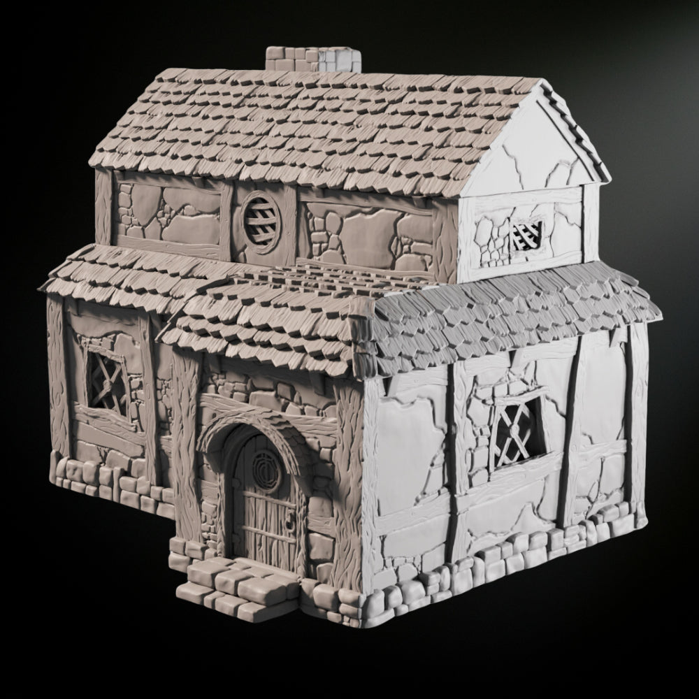 Medieval Fantasy House - Tabletop Terrain