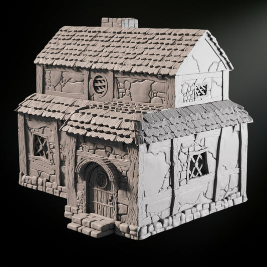 Medieval Fantasy House - Tabletop Terrain