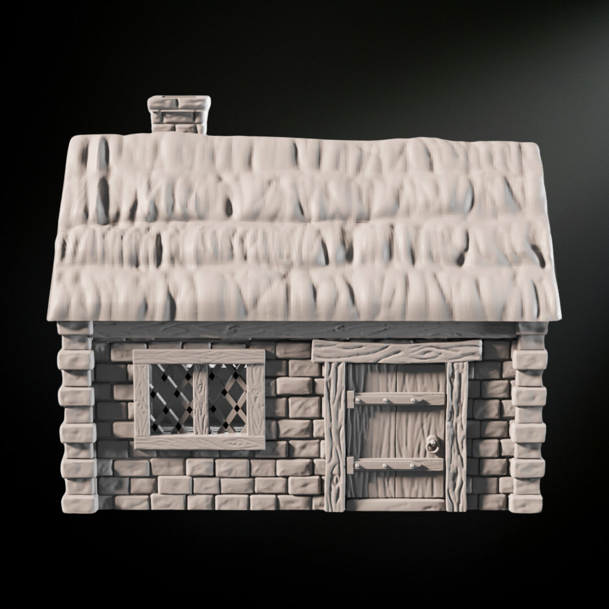 Medieval Cottage House 2 - Tabletop Terrain
