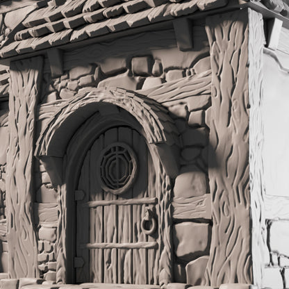 Medieval Fantasy House - Tabletop Terrain