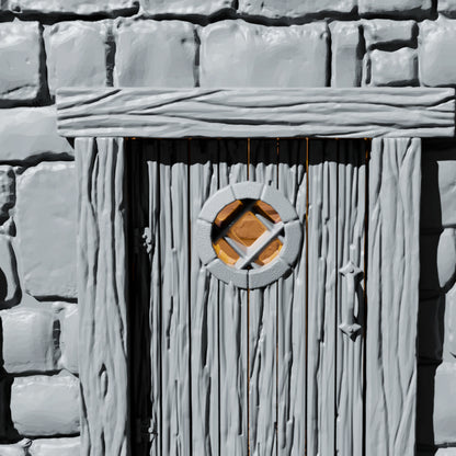 Medieval Blacksmith House - Tabletop Terrain