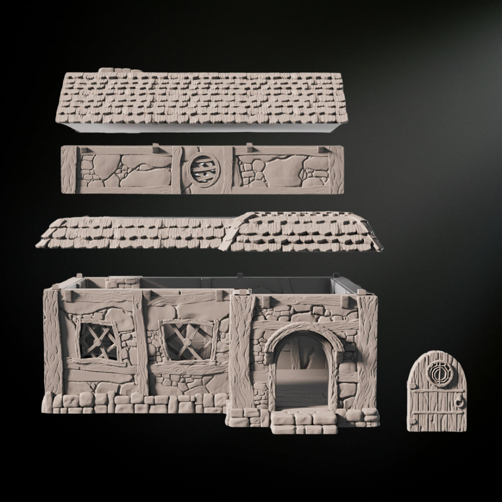 Medieval Fantasy House - Tabletop Terrain