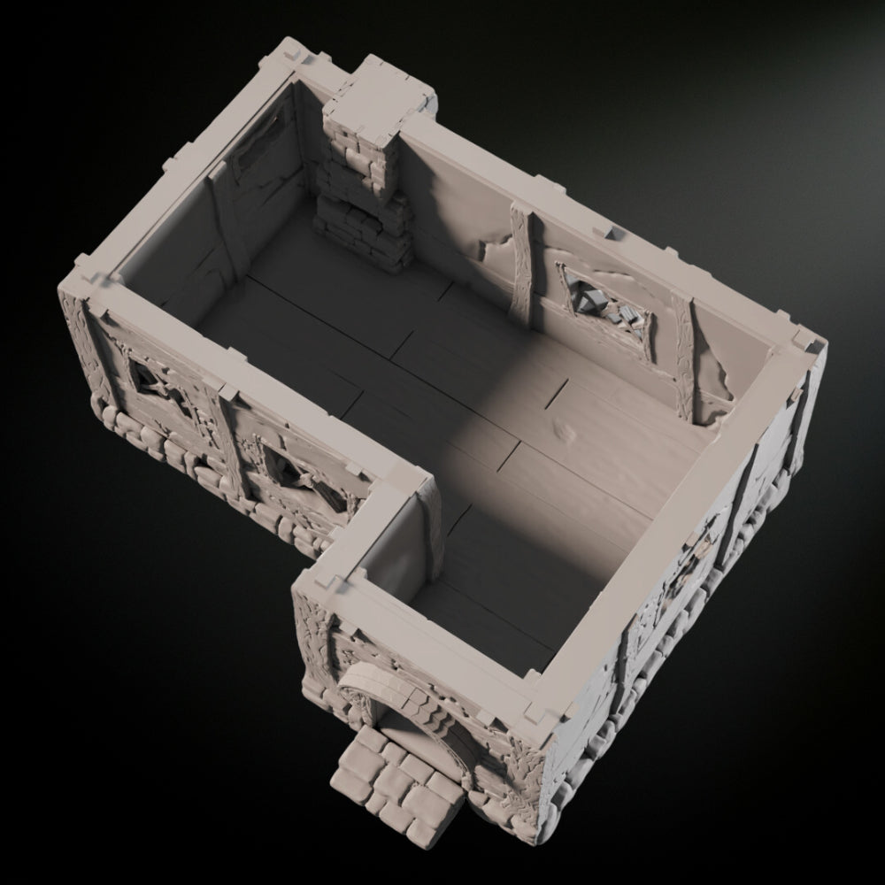 Medieval Fantasy House - Tabletop Terrain