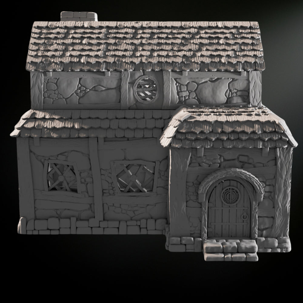 Medieval Fantasy House - Tabletop Terrain