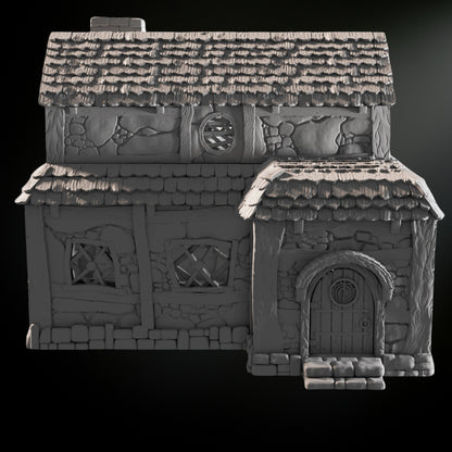 Medieval Fantasy House - Tabletop Terrain