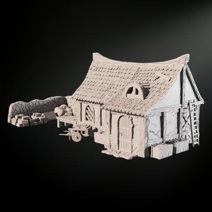 Medieval Mason House - Tabletop Terrain