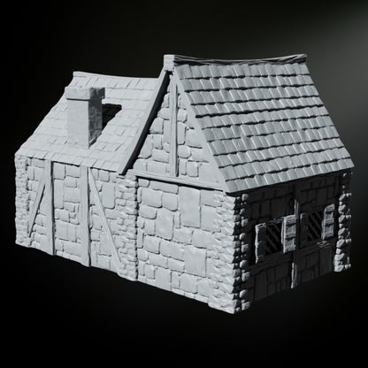 Medieval Blacksmith House - Tabletop Terrain