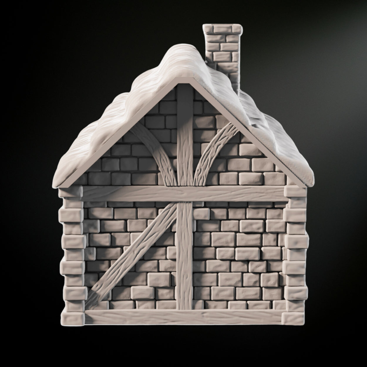 Medieval Cottage House 2 - Tabletop Terrain