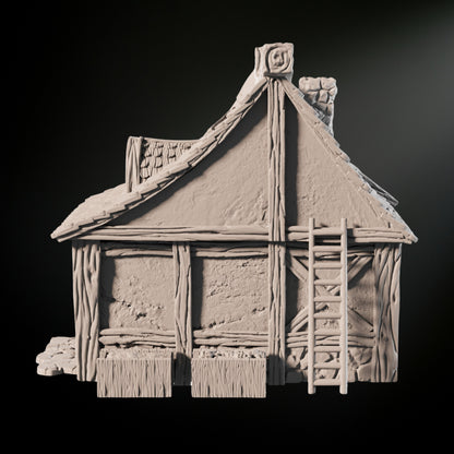 Medieval Mason House - Tabletop Terrain