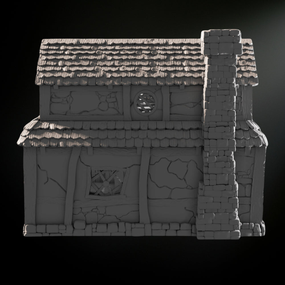 Medieval Fantasy House - Tabletop Terrain