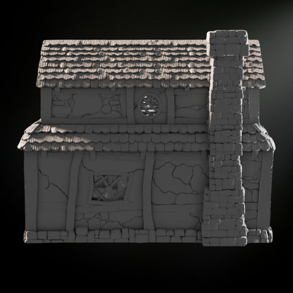 Medieval Fantasy House - Tabletop Terrain