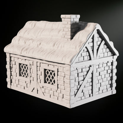 Medieval Cottage House 2 - Tabletop Terrain