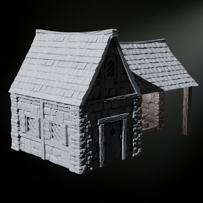 Medieval Blacksmith House - Tabletop Terrain