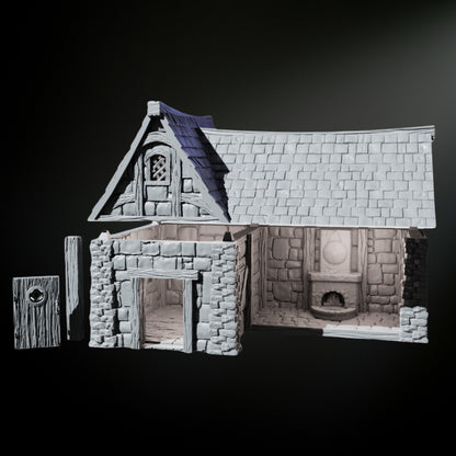 Medieval Blacksmith House - Tabletop Terrain