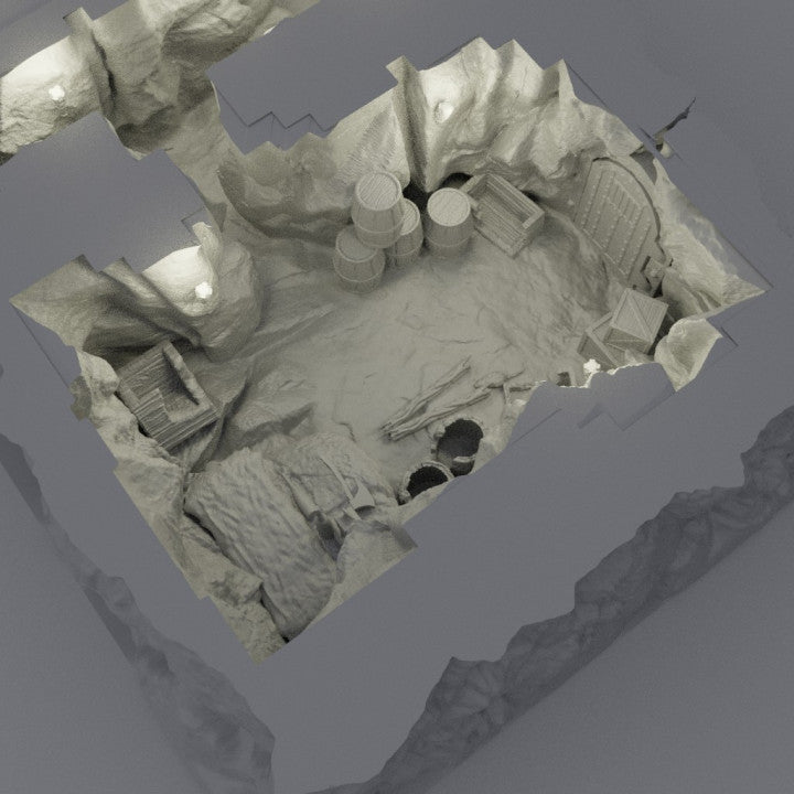 Small Bandit Hideout - Tabletop Terrain