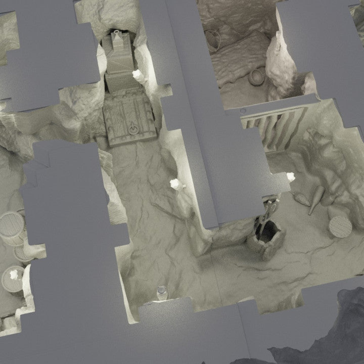 Small Bandit Hideout - Tabletop Terrain