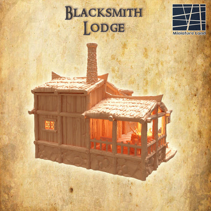 Blacksmith Lodge - Tabletop Terrain - Village Terrain